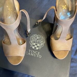 Vince Camuto Women's Nude Heeled Sandals